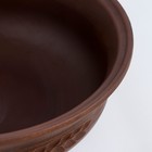 Тарелка глубокая «Колос», 700 мл., 18×6 см, красная глина - Фото 4