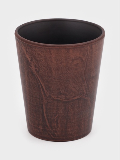 Стакан «Гладкий», 400 мл., 11×10 см, красная глина