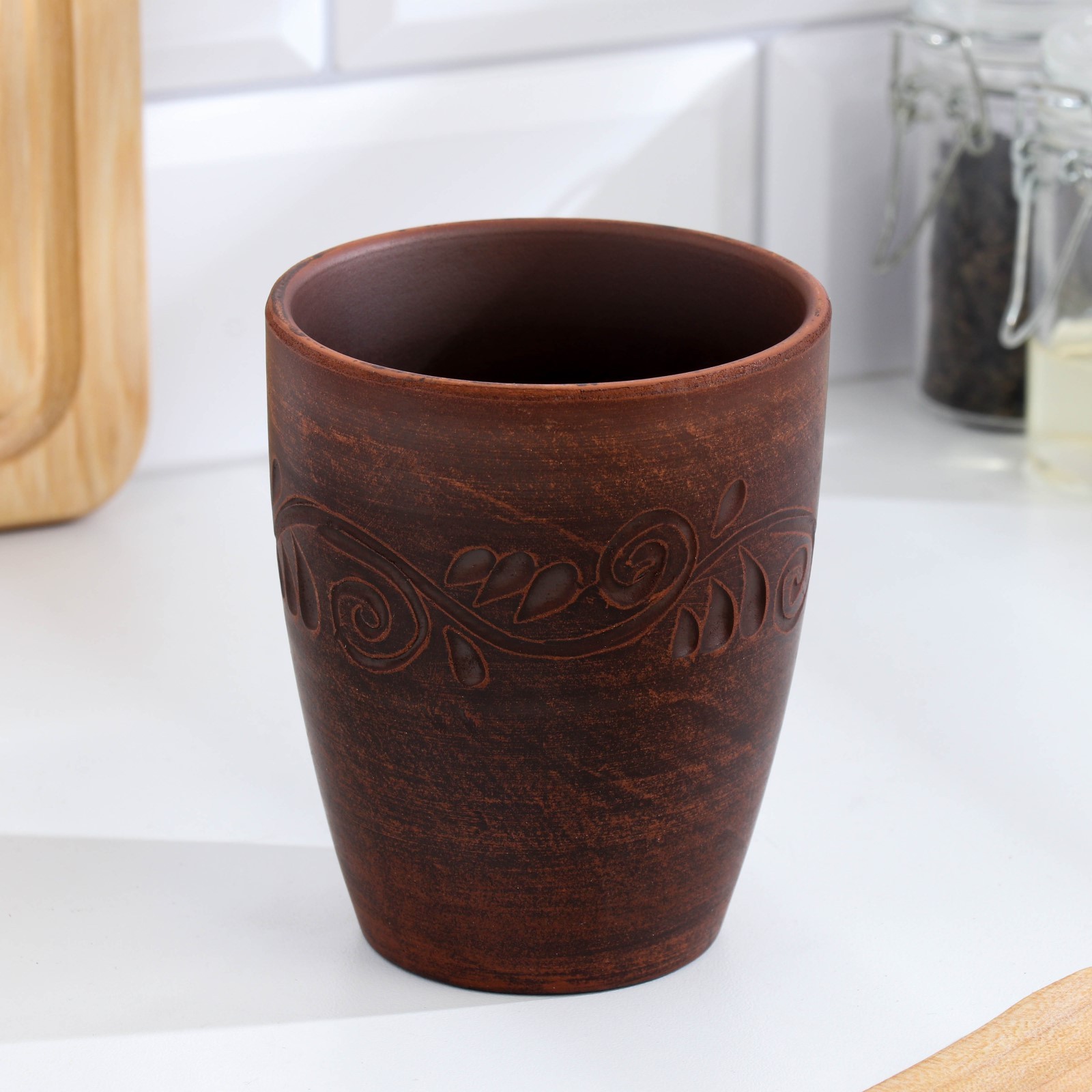 Стакан «Вьюнок‎‎» 0,3л, 11х9х9 см (9660821) - Купить по цене от 258.00 ...