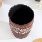 Стакан «Ангоб», 300 мл, красная глина - Фото 2