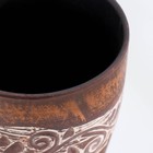 Стакан «Ангоб», 300 мл, красная глина - Фото 3