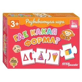 Развивающая игра «Где какая форма?» 9645929