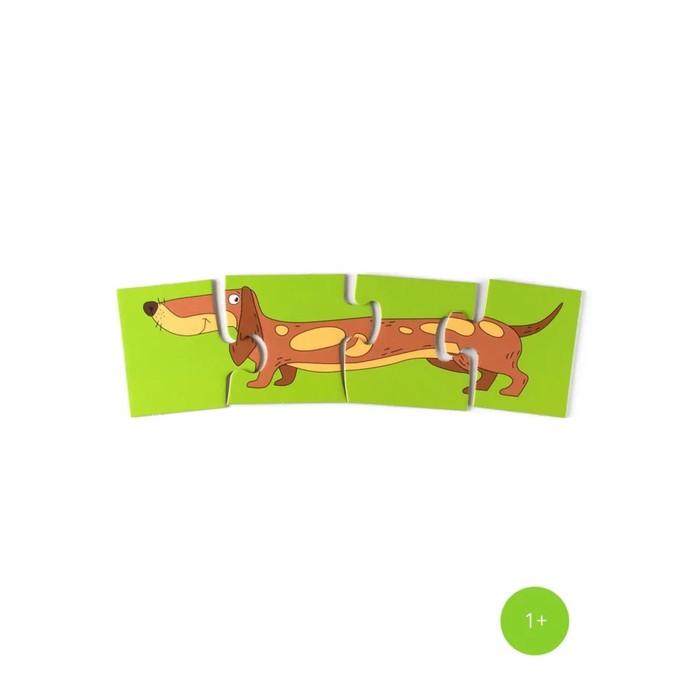 Развивающая игра «Домашние любимцы», пазл и сортер 62938