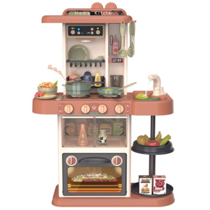 Детская игровая кухня Funky Toys Modern Kitchen, цвет бежевый, 38 предметов, 51.5х23.5х72 см  96949