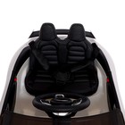 Электромобиль Jaguar F-TYPE, EVA колёса, кожаное сидение, цвет белый - фото 6431298
