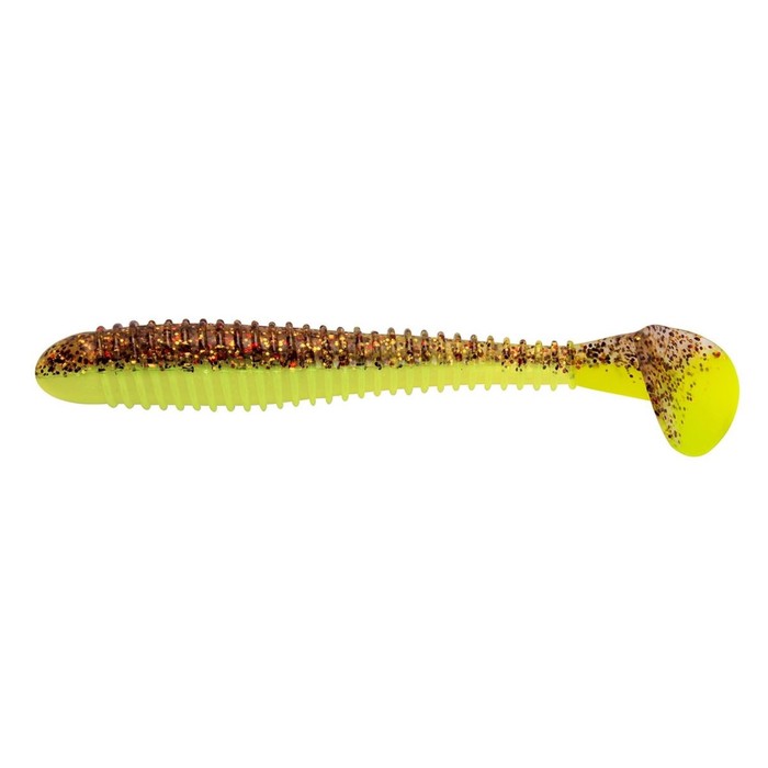 

Виброхвост Helios Catcher Golden Lime, 9 см, 5 шт. (HS-2-048)