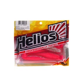 Виброхвост Helios Catcher Silver Sparkles & Pink, 9 см, 5 шт. (HS-2-035)