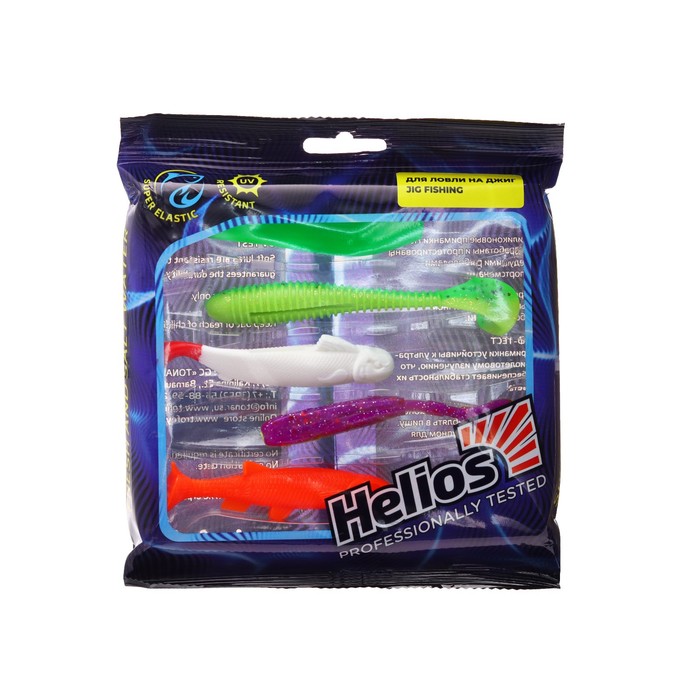 

Набор силиконовых приманок Helios "Для ловли на джиг", 5 шт. (HS-PJ-SET2)