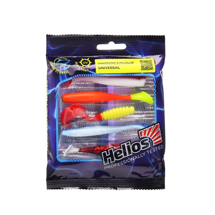 

Набор силиконовых приманок Helios "Универсальный", 5 шт. (HS-PU-SET3)