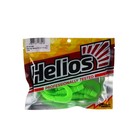 Твистер Helios Din 3 Lime, 7.9 см, 6 шт. (HS-33-008) - фото 6915628