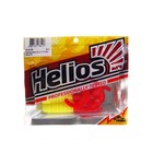 Твистер Helios Din 3 Yellow RT, 7.9 см, 6 шт. (HS-33-038) - фото 6915634