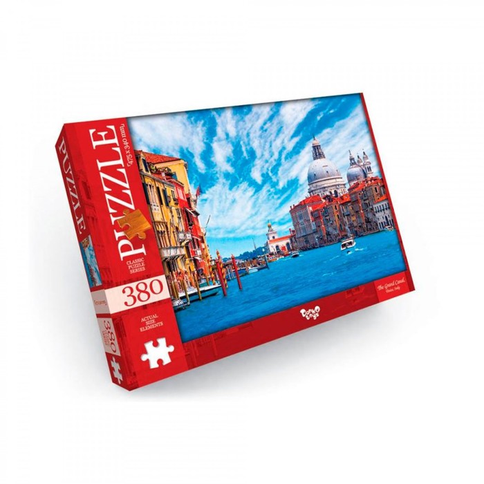 Пазлы картонные «Великий канал. Венеция», 380 элементов