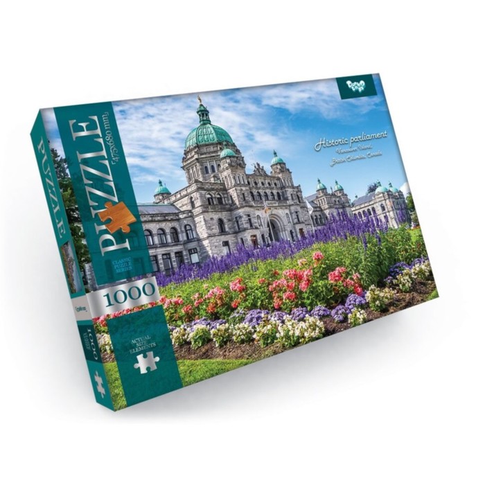 Пазлы картонные «Исторический парламент. Канада», 1000 элементов