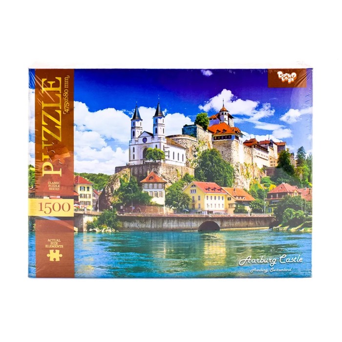 Пазлы картонные «Замок Аарбург. Швейцария», 1500 элементов