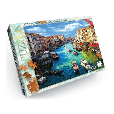 Пазлы картонные «Гранд-канал, Венеция», 500 элементов