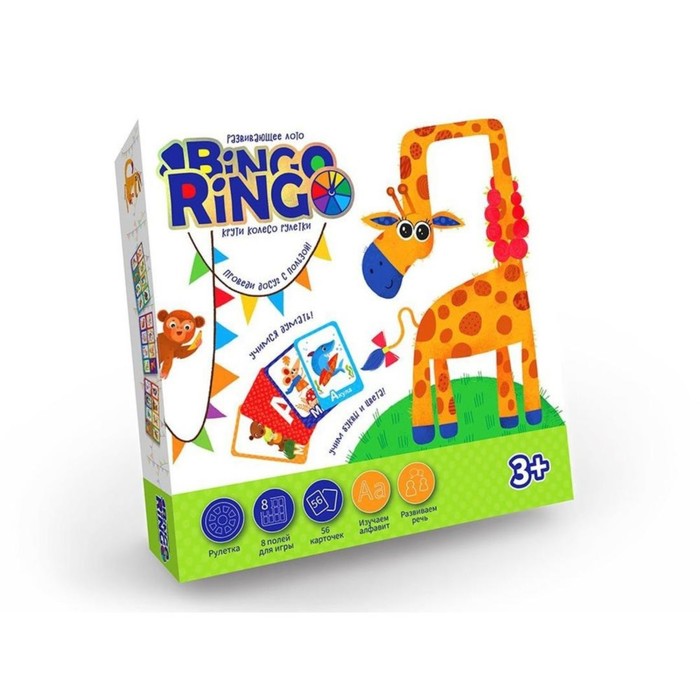 Развивающее лото, серия Bingo Ringo - фото 1907721913