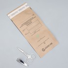Крафт-пакет для стерилизации, 100 × 200 мм, самоклеящийся, фасовка 100 шт, цвет коричневый - фото 319469468