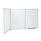 Доска магнитно-маркерная 300×100, 100×75×2, Calligrata, трехсекционная, в алюминевой рамке - Фото 2