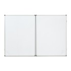 Доска магнитно-маркерная 300×100, 100×75×2, Calligrata, трехсекционная, в алюминевой рамке - Фото 3