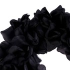 Ободок «Чёрный цветок» - Фото 2