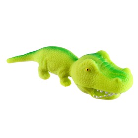 Мялка «Крокодил» с песком, цвета МИКС