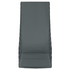 Лоток для бумаг вертикальный Стамм "XXL", прочный, тонированный черный - фото 23414217