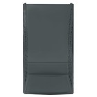 Лоток для бумаг вертикальный Стамм "XXL", прочный, тонированный черный - фото 23414219