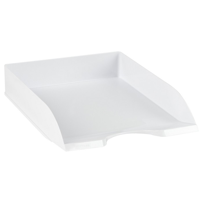 Лоток для бумаг Стамм «Дельта», А4, горизонтальный, 1 отделение, белый - Фото 1