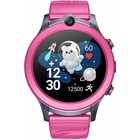 Детские смарт-часы Leef Vega, 4G, GPS, геозоны, видеозвонок, SOS, IP67, 700мАч, розово/серые - фото 10495628
