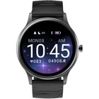 Смарт-часы Leef Capella, 1.28", уведомления, пульс, давление, кислород, шагомер, черные - фото 51481336