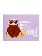 Альбом для рисования Calligrata «На стиле» А4, 24 листа, на скрепке, плотность листов 100 г/м², обложка из мелованной бумаги 9422612 - фото 7499247