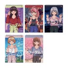 Блокнот А5, 40 листов на гребне Anime Freedoom, обложка ламинированный картон, МИКС - фото 319469965
