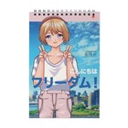 Блокнот А5, 40 листов на гребне Anime Freedoom, обложка ламинированный картон, МИКС - Фото 5