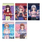 Блокнот А6, 40 листов на гребне Anime Freedoom, обложка ламинированный картон, МИКС - фото 25231573