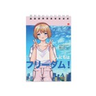 Блокнот А6, 40 листов на гребне Anime Freedoom, обложка ламинированный картон, МИКС - Фото 4
