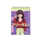 Блокнот А6, 40 листов на гребне Anime Freedoom, обложка ламинированный картон, МИКС - Фото 6
