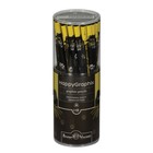 Карандаш чернографитный 2.0 мм Happy Graphix "Взгляд зверя Пантера", HВ, трёхгранный (комплект 2 шт) - фото 22566902