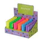 Маркер-текстовыделитель 5.0 мм, BrunoVisconti Flower Marker Zefir, МИКС - фото 8039084