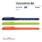Ручка гелевая со стираемыми чернилами BrunoVisconti DeleteWrite "Велосипеды", узел 0.5 мм, синие чернила, матовый корпус Soft Touch, МИКС - фото 9416689