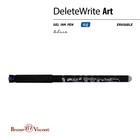 Ручка гелевая со стираемыми чернилами BrunoVisconti DeleteWrite Blueprint. Автомобиль, узел 0.5 мм, синие чернила, матовый корпус Soft Touch, МИКС - Фото 2