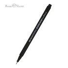 Ручка капиллярная BrunoVisconti Slimline FINELINER 0.36 мм, чёрная - фото 10495977