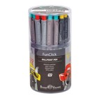 Ручка шариковая автоматическая FreshWrite FunClick "Псы на стиле" 0.7 мм, синие пигментные чернила, корпус Soft Touch, МИКС - Фото 2