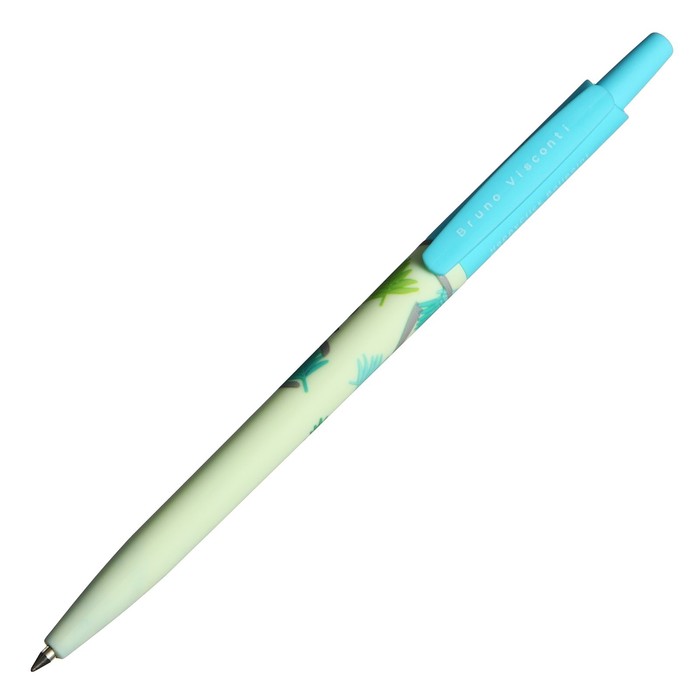 Ручка шариковая автоматическая BrunoVisconti HappyClick "Коалы-очаровашки", узел 0.5 мм, синие чернила, матовый корпус Soft Touch