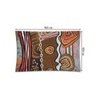 Декоративное панно с фотопечатью «Африканская абстракция», горизонтальное, размер 100х150 см - Фото 2