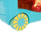 Ящик для игрушек с аппликацией "Маша и Медведь" на колёсиках, с крышкой, 50 л, цвет голубой - Фото 3