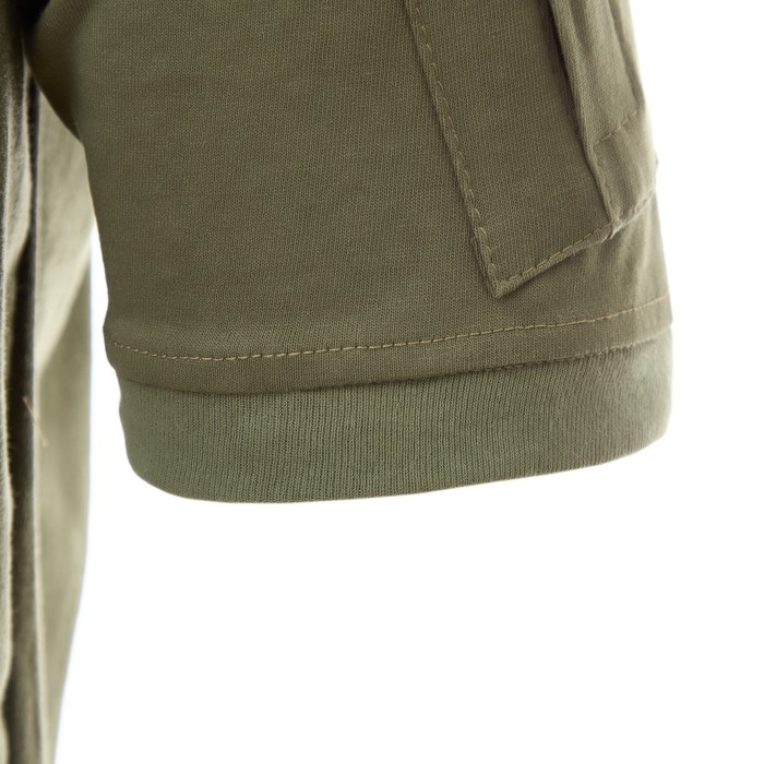 Рубашка тактическая, боевая "Воин" с коротким рукавом, олива 48-50/170-176 - фото 1910658523