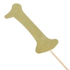 Топпер в торт «1», цвет золото - Фото 2