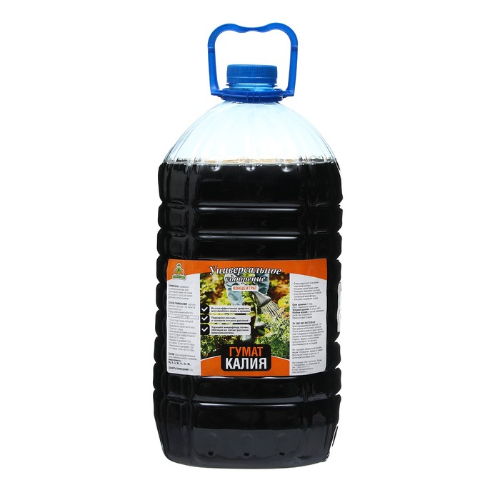 Удобрение Гумат Калия концентрат, 5 л - Фото 1