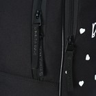 Рюкзак молодежный, 42 х 31 х 14 см, эргономичная спинка, Bruno Visconti 12-008 "СЕРДЕЧКИ" - фото 24727237