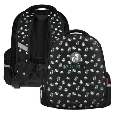 Рюкзак каркасный Bruno Visconti «ПАНДЫ МИЛАШКИ», 38×30×20 см, + пенал, 12-001